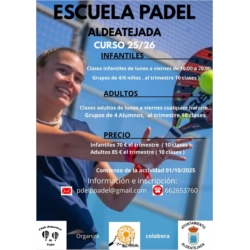clases de padel en aldeatejada